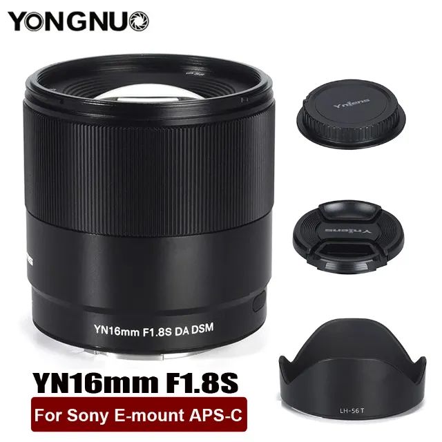 Yongnuo YN16mm F1.8S | Lente Grande Angular | Montagem Sony E