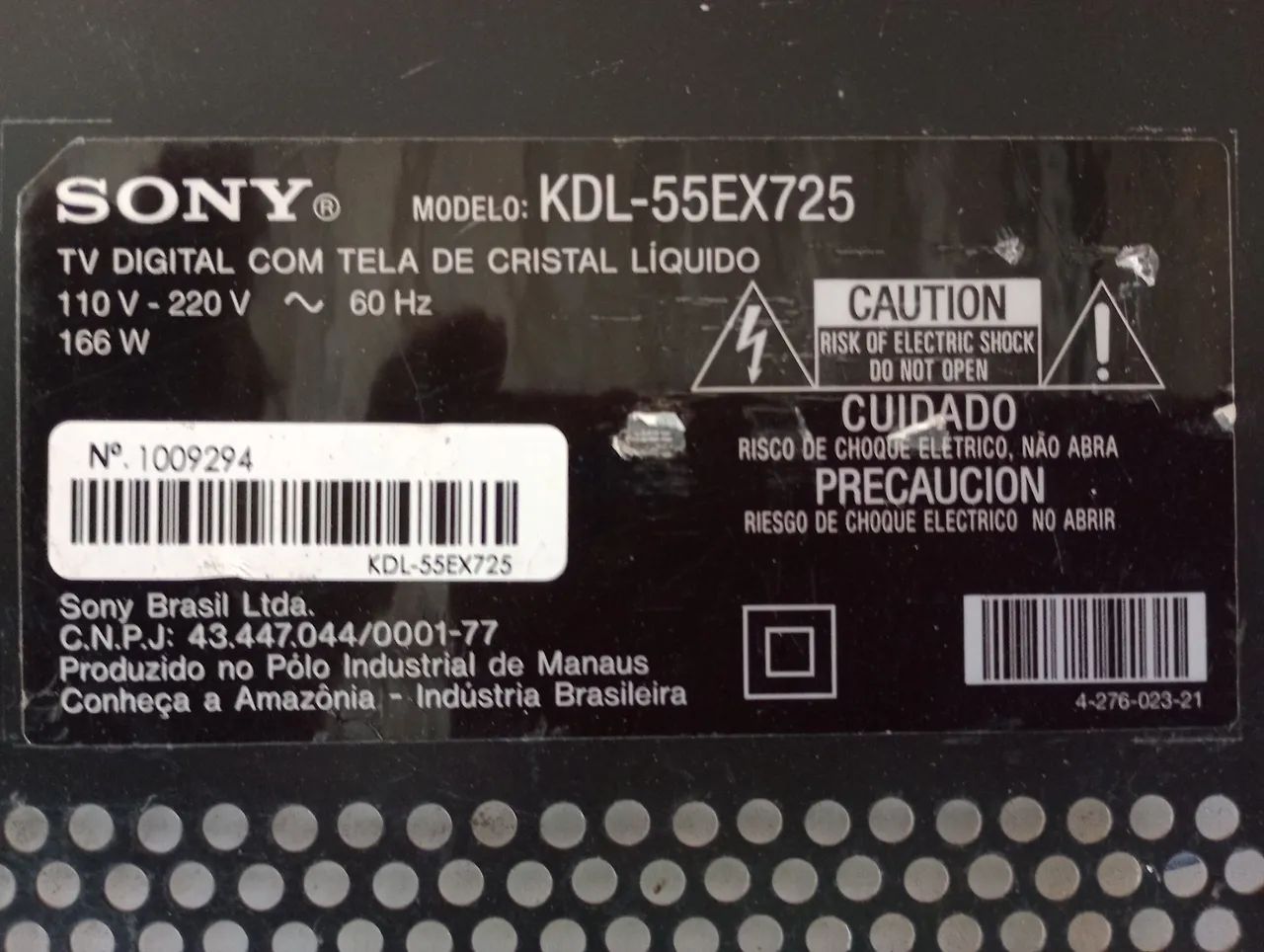 Placa principal TV Sony KDL-55EX725 - Foto 2