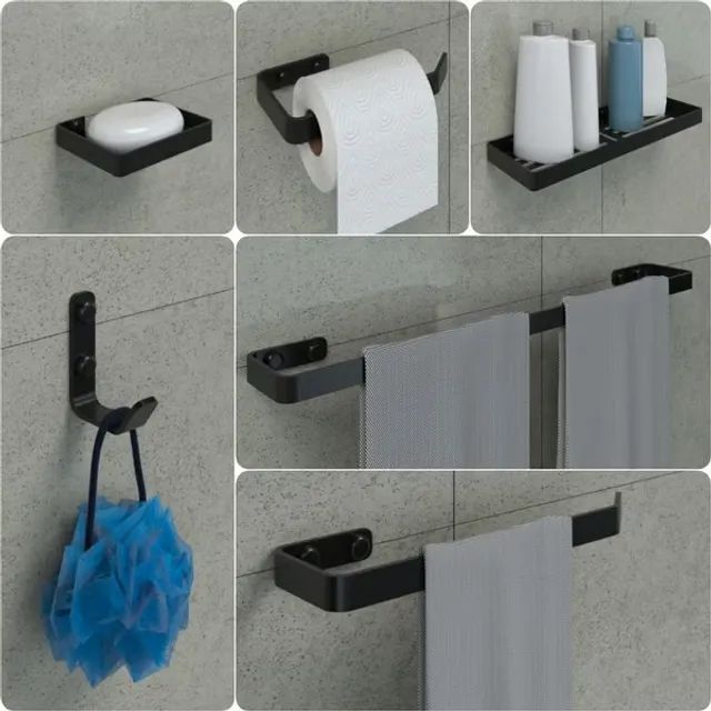 Kit Acessórios Banheiro 06 peças Envio Via Correios - Foto 2