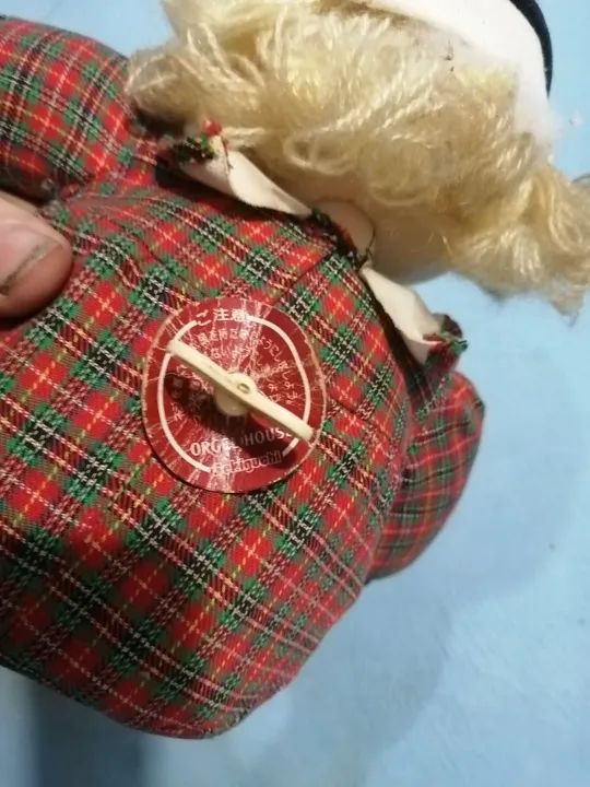 boneca japonesa antiga a corda! - Foto 5