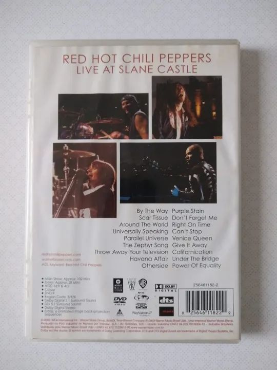 Red Hot Chili Peppers - Live at Slane Castle - dvd - CDs, DVDs etc