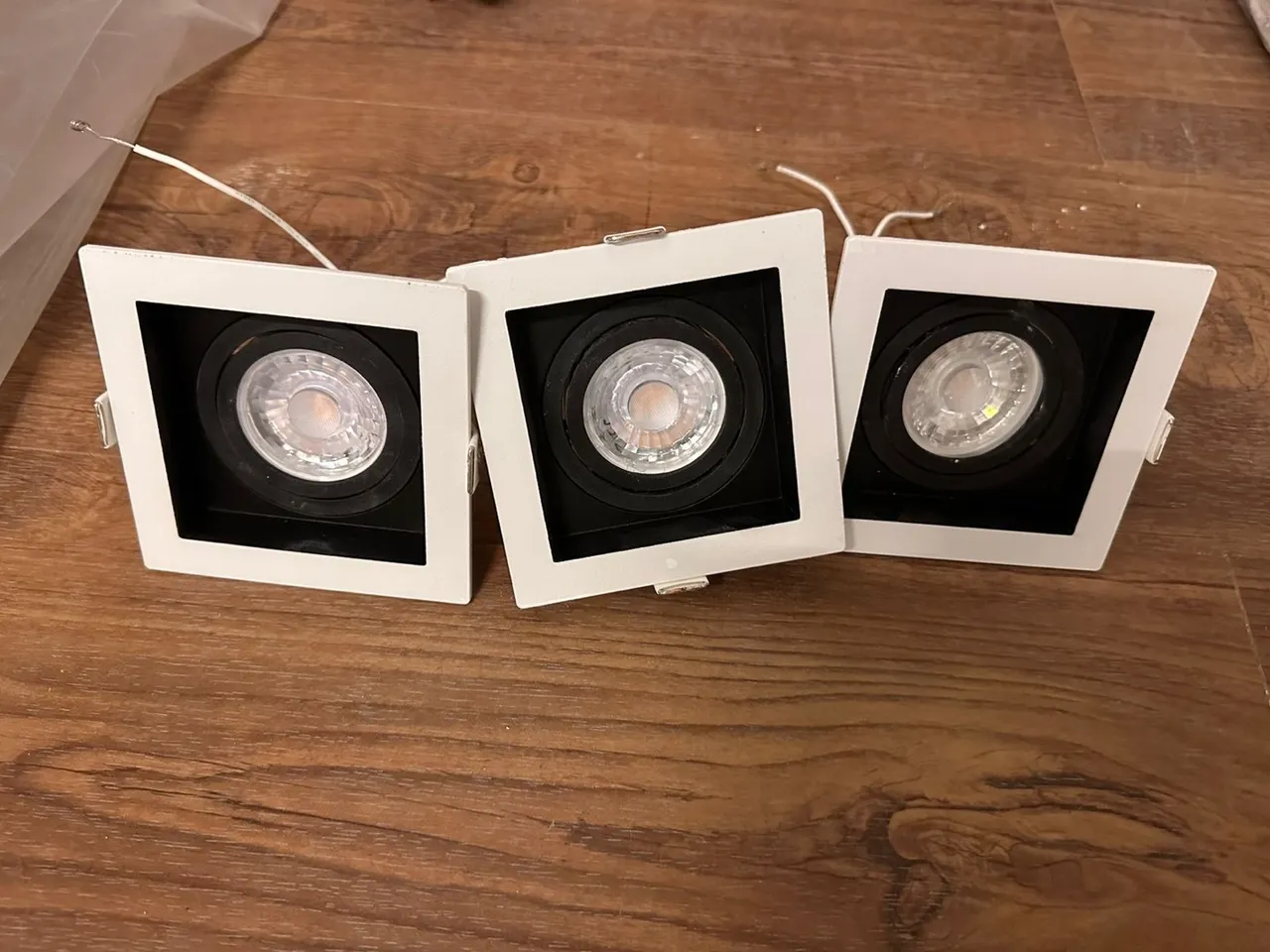 Spots de LED para embutir.