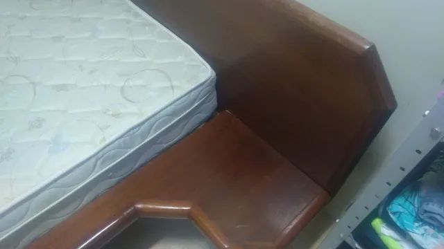 TORRO ! CAMA QUEEN SIZE EM MOGNO DESIGN EXCLUSIVO  - Foto 4