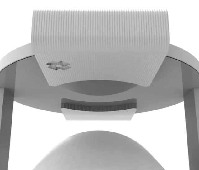 Suporte de Teto e Parede Compatível com Projetor Magcubic e Salange HY 300 Branco - Foto 4