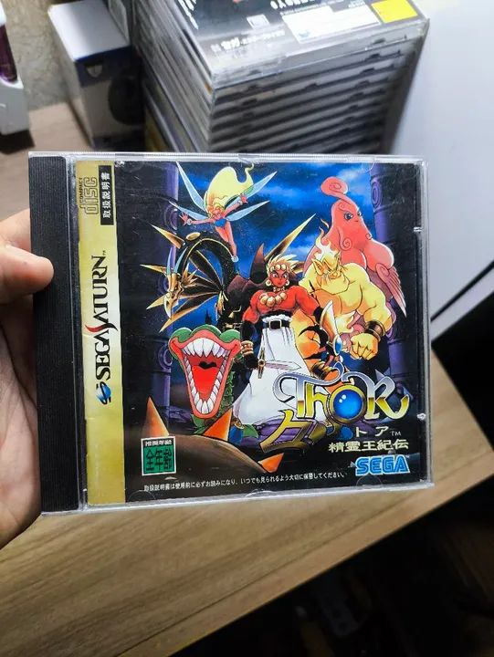 Jogo Sega Saturn - Thor -  ?