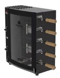 Churrasqueira Rotativa 5 Espetos Gás GLP Queimador Infravermelho PRAC-05 I Action Progás - Foto 2