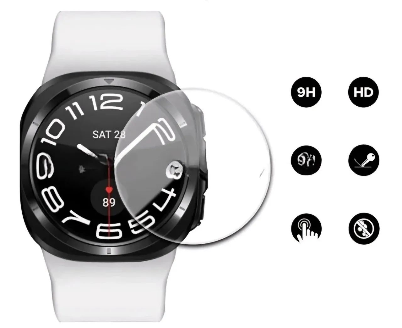 Película de Vidro para Galaxy Watch Ultra 