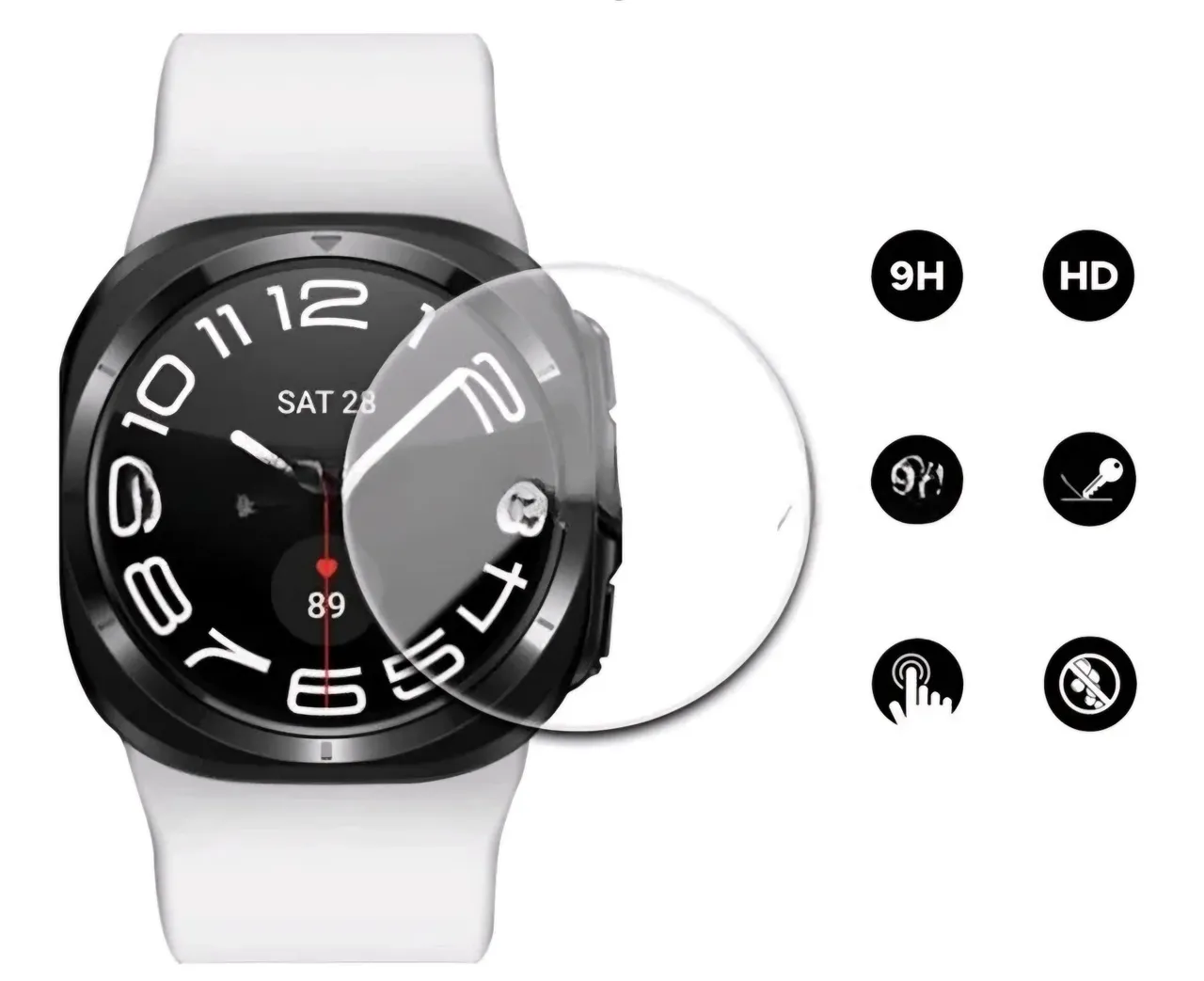 Película de Vidro para Galaxy Watch Ultra