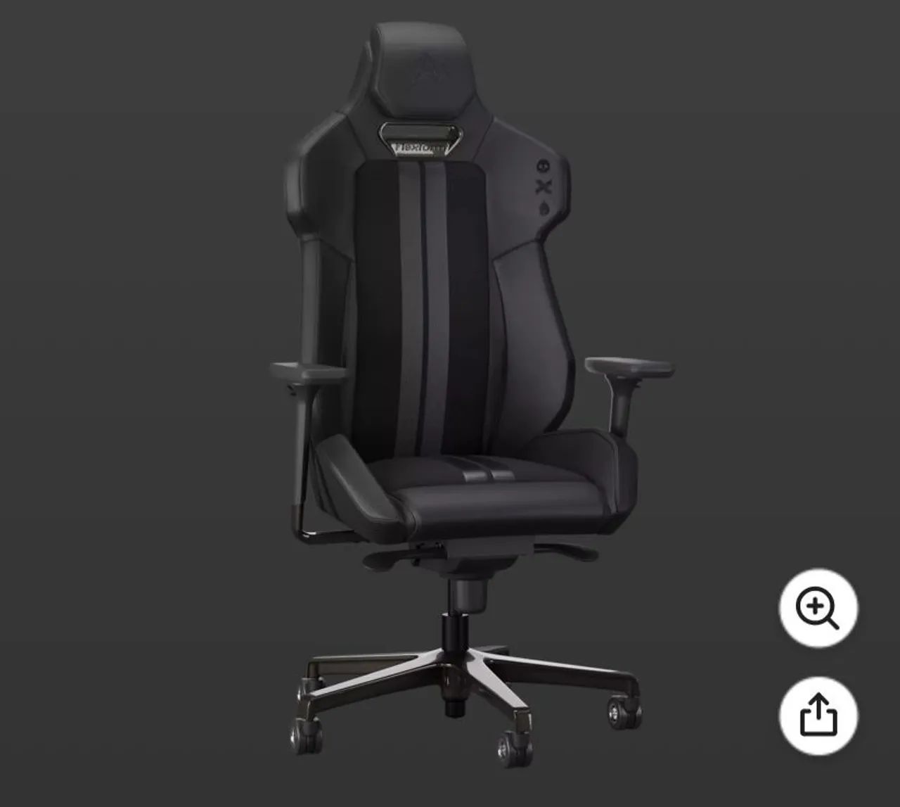 Cadeira Gamer Flexform Alpha 2 Pro Black
