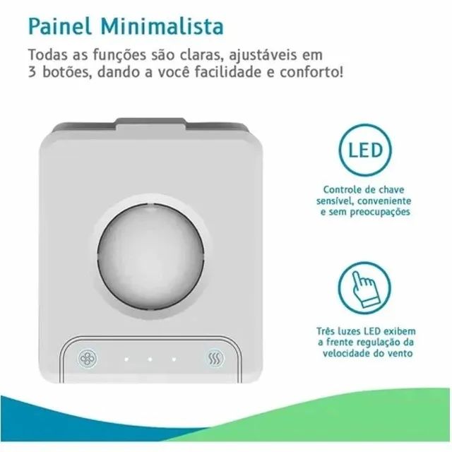 Mini Ar Condicionado Climatizador Arctic Ar Portátil USB - Foto 3