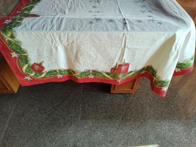 Toalha de mesa natalina Karsten- Anos 1990 - Foto 5