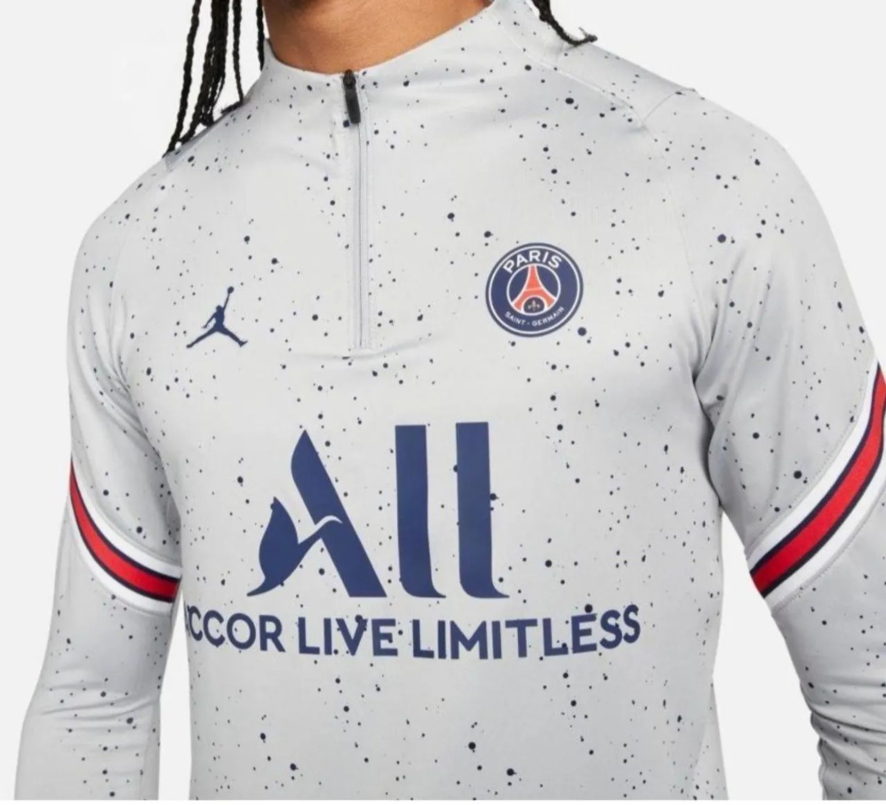 Camisa plus size GG G1 do PSG original - Foto 4