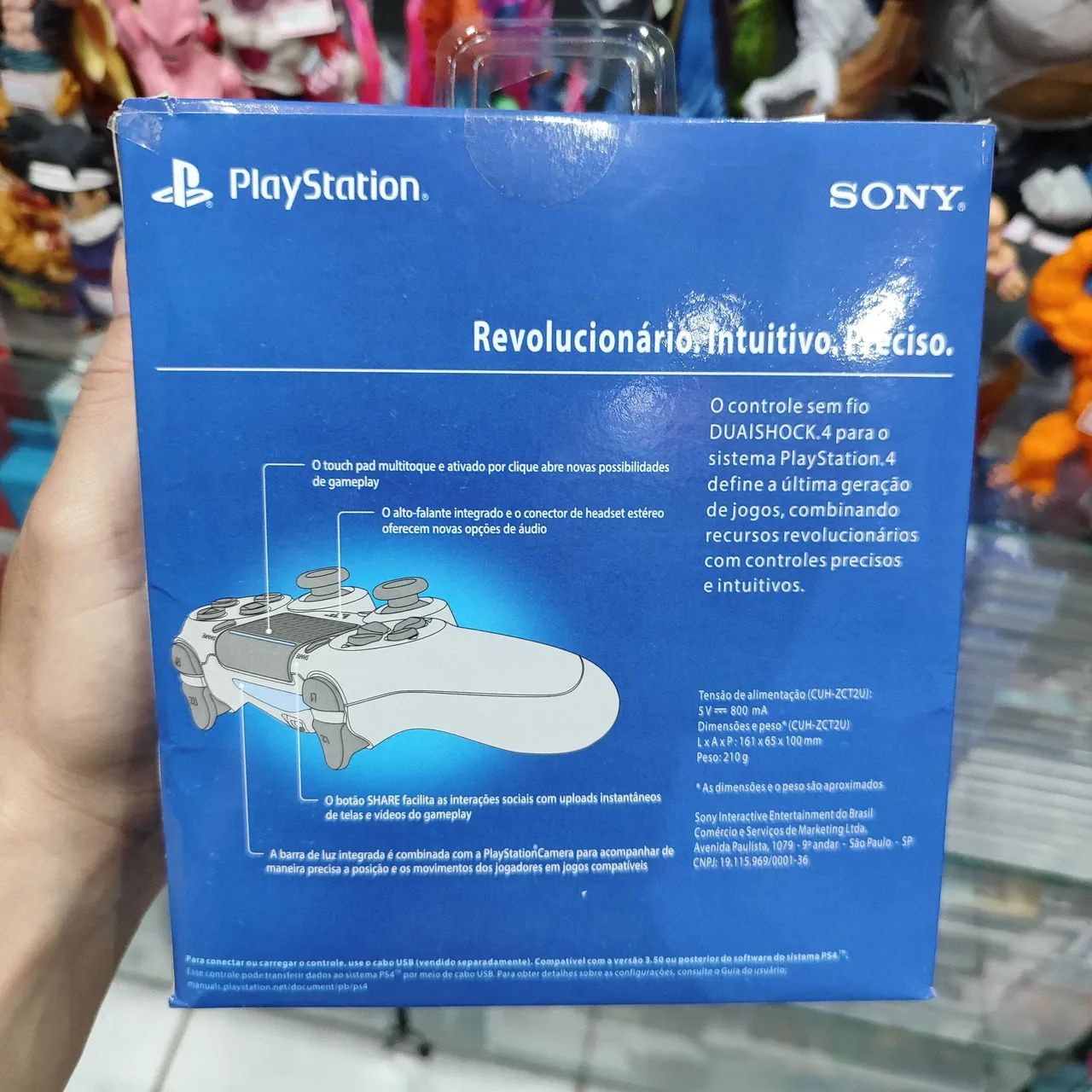 Controle para PS4 Verde Camuflado Novo acompanha Cabo USB - Aceito Olxpay e Faço Envio - Foto 2