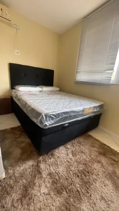 Cama box baú casal 