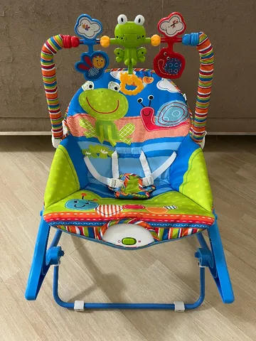 Cadeira Bebê Descanso Vibratória Musical Balanço Até 18kg Zoop Toys em  Promoção na Americanas