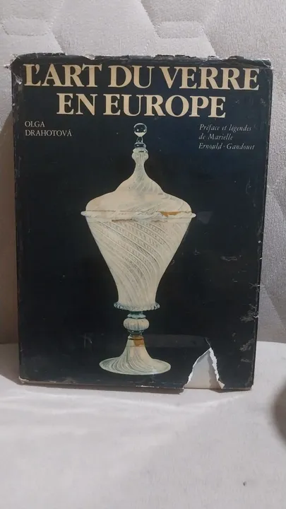 Livro L'Art du Verre en Europe - Olga Drahotová