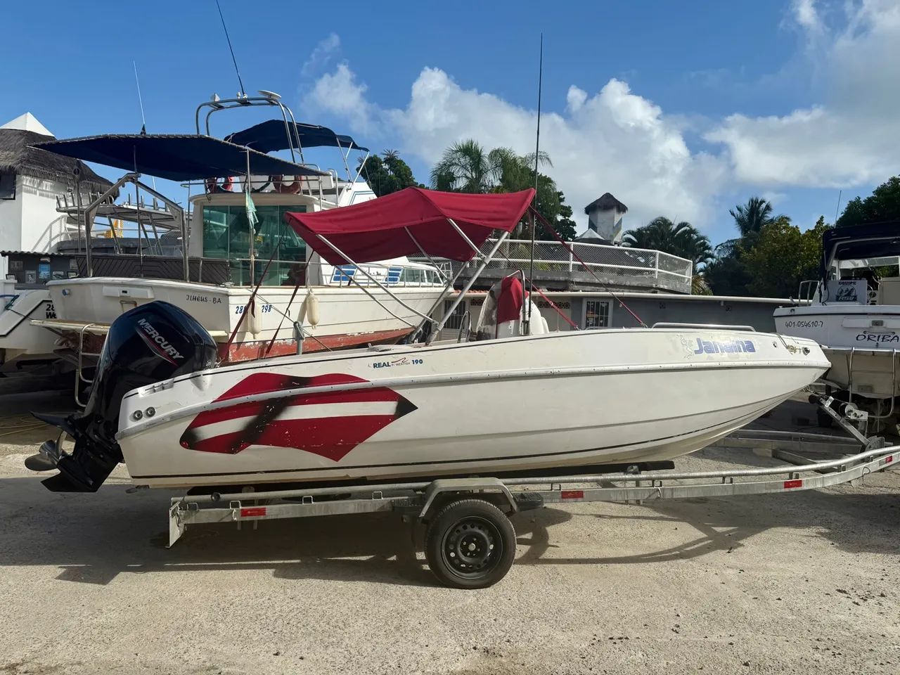 REAL PROFISH 190 MERCURY 100 Hp 4 T