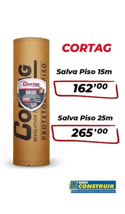 rolo salva pisos - cortag