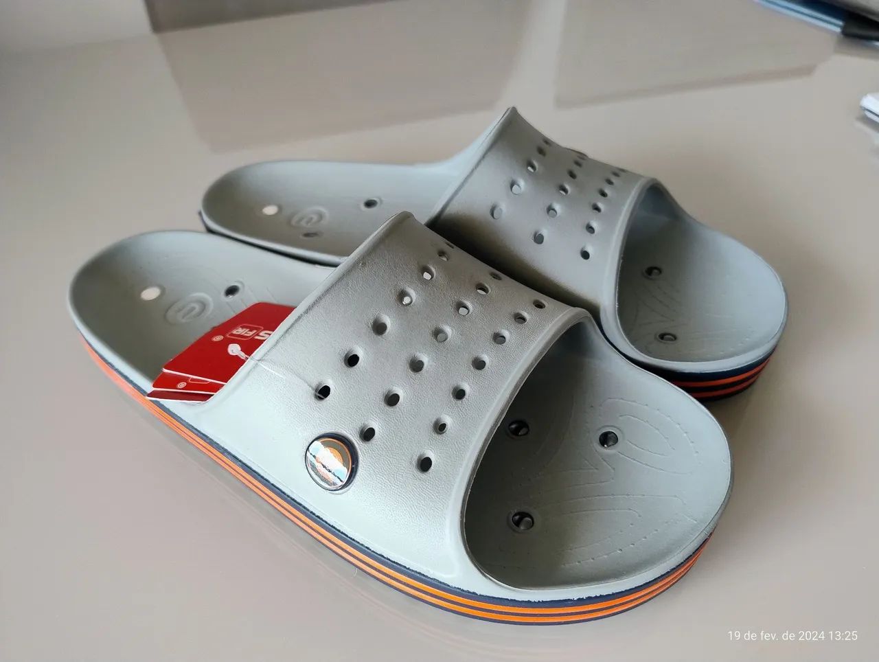 Chinelo Magnético Slides FIR E-energy Nipponflex - Foto 4