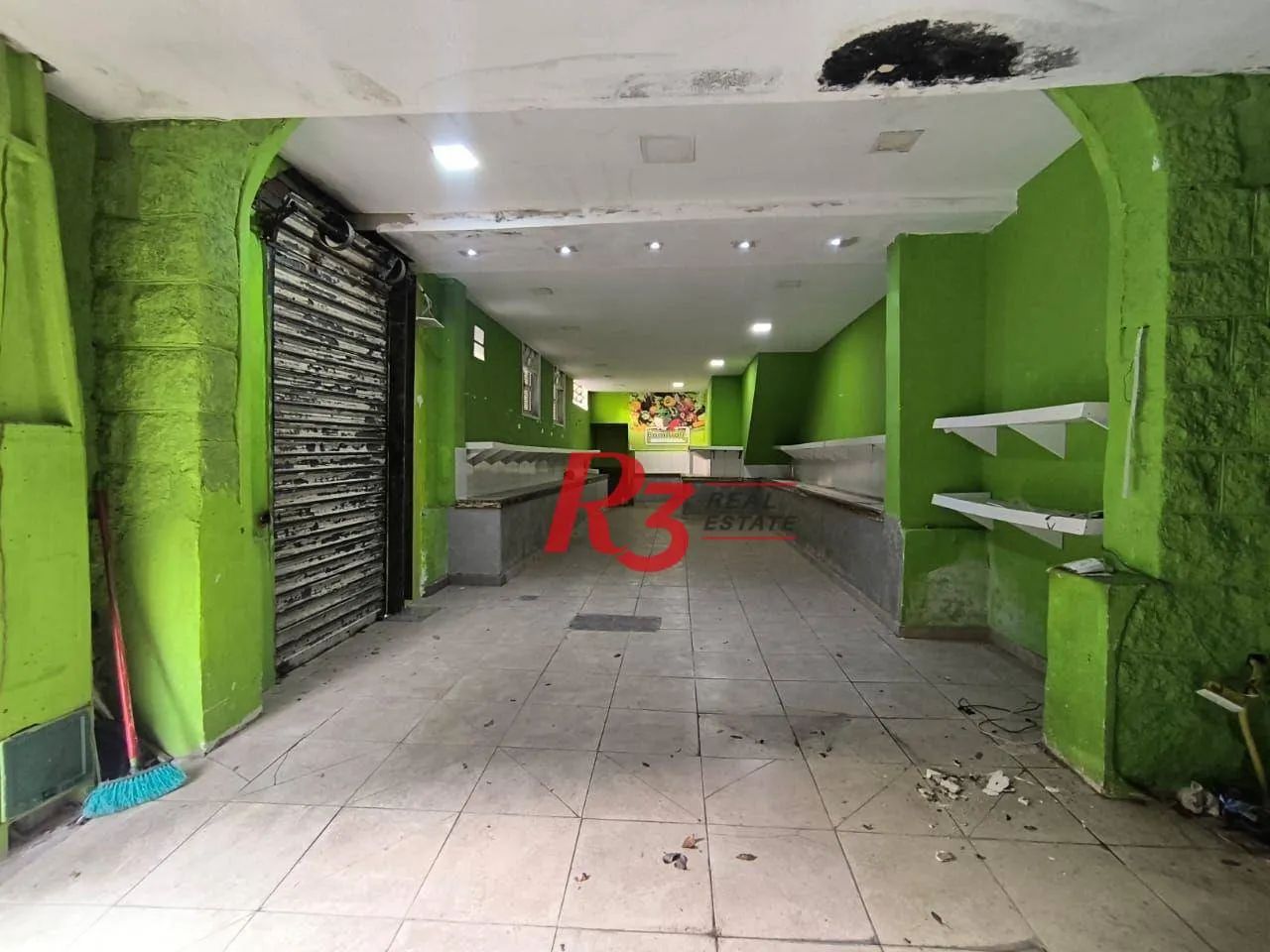 Salão para alugar, 100 m² por R$ 12.500,00/mês - Pompéia - Santos/SP