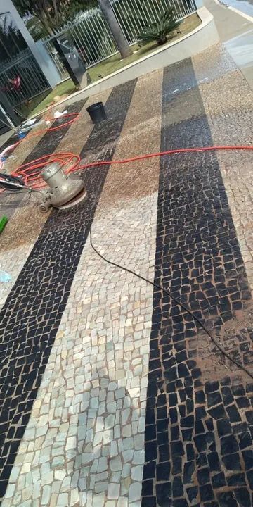 Lavagem piso, pedras e resinamneto  - Foto 2
