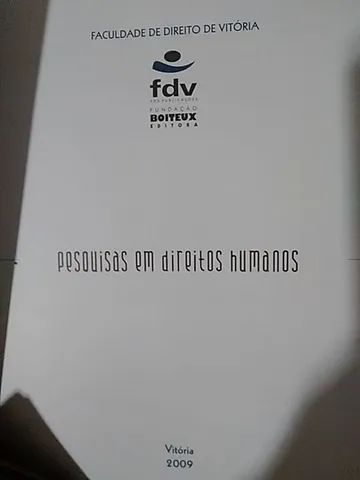 Livro de Direito - Pesquisas em Direitos Humanos - Foto 3