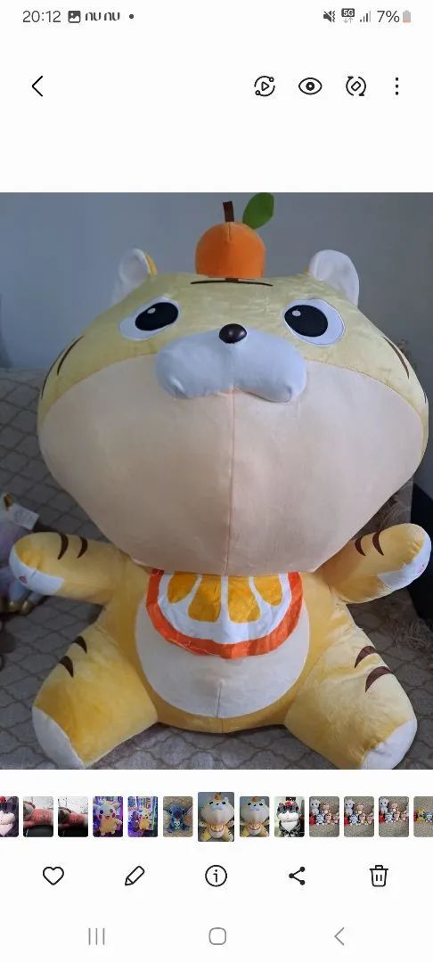 Pelúcia Tigre Gigante Mega - Foto 2