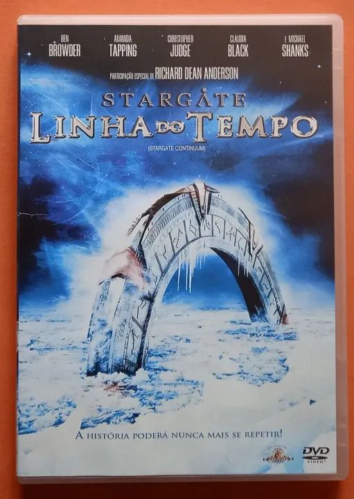 Dvd Stargate - Linha do Tempo - Hobbies e coleções - Pilarzinho