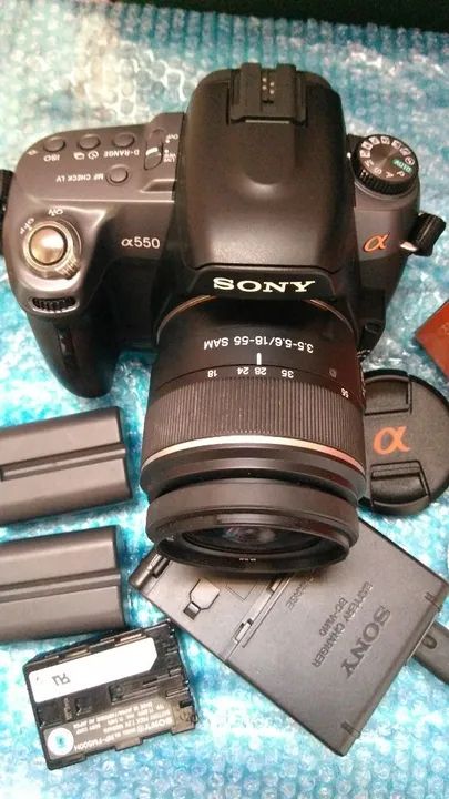 Sony a550 seme nova na caixa  - Foto 3