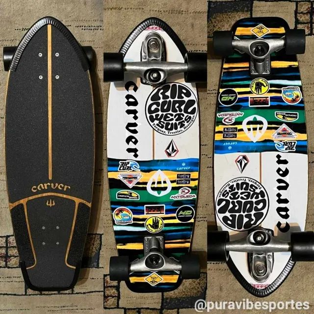 Carver C7 Skate Simulador Surf Importado Yow Smoothstar - Foto 4