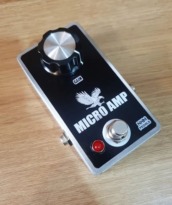 Pedal Nhm Micro Amp Booster Handmade Ñ/é Mxr Boss Joyo Nux - Foto 4
