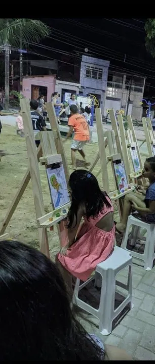 Cavaletes para pintura