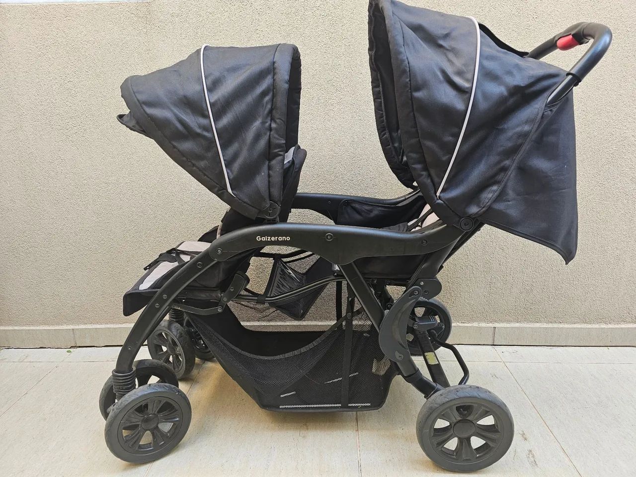 Carrinho de Gêmeos Galzerano