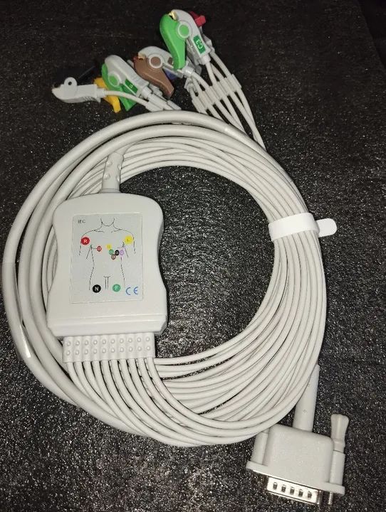 Cabo Pacientes para ECG 10 vias - Foto 2