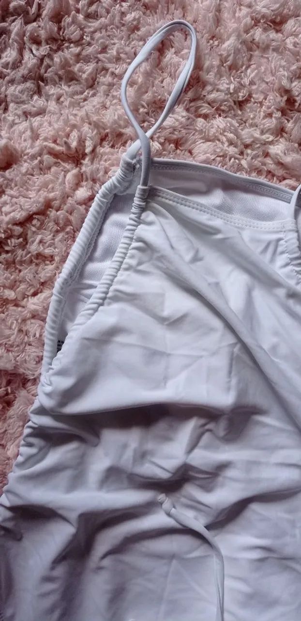 Body branco com detalhes - Foto 4