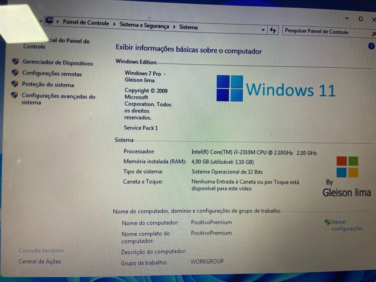 Notebook Positivo Premium i3 ( detalhes ) - Foto 4