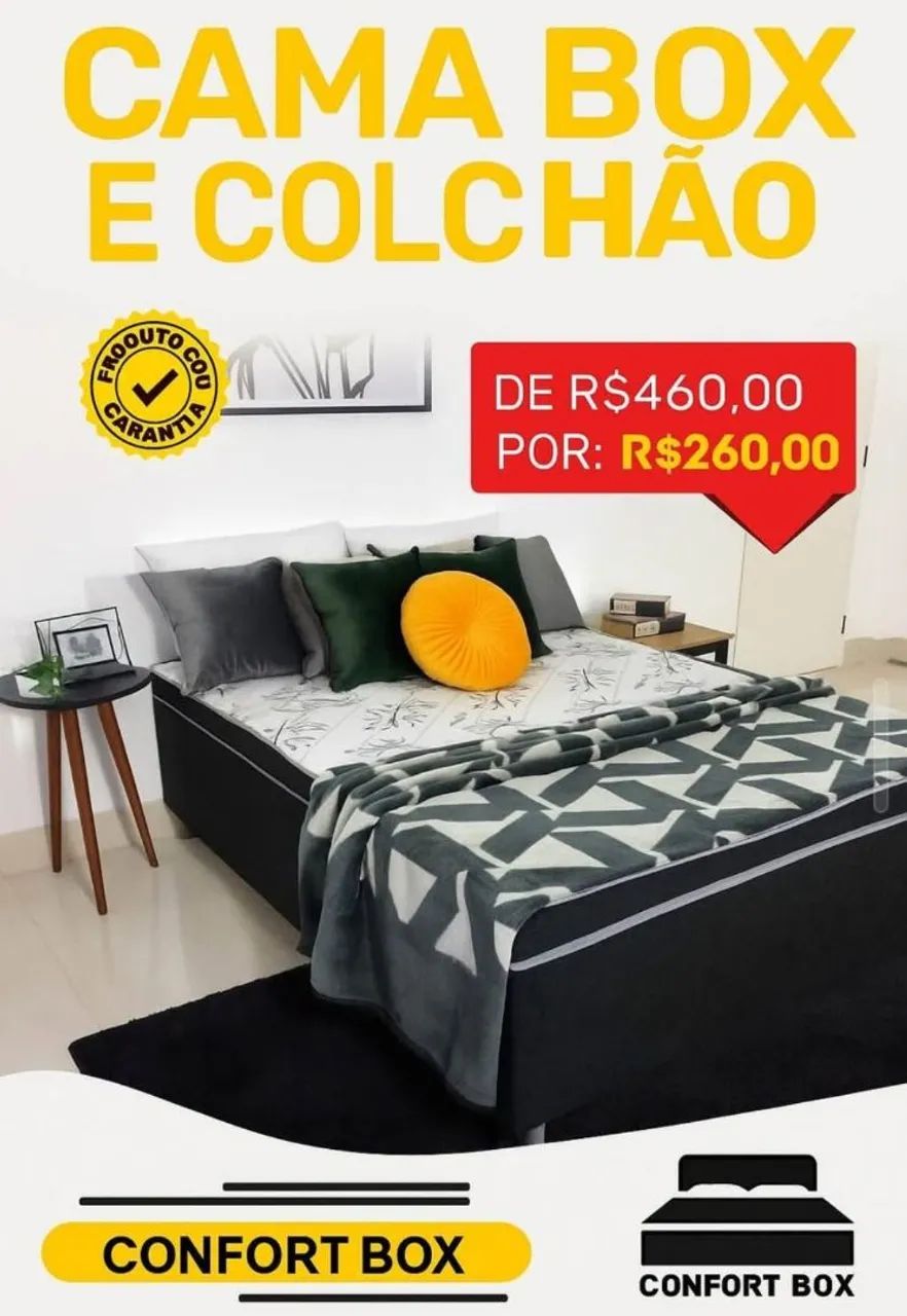 Comfortable double bed64374973124738120