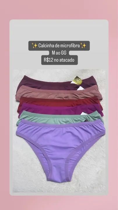 Calcinha de Microfibra 