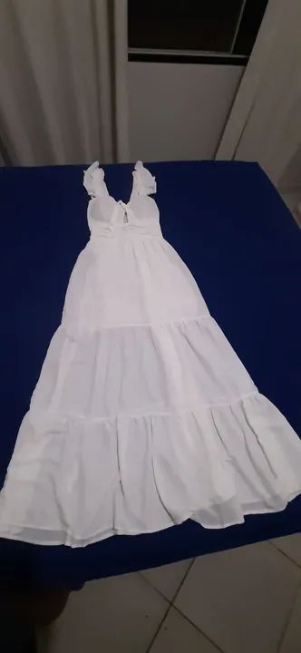 VESTIDO LONGO BRANCO P