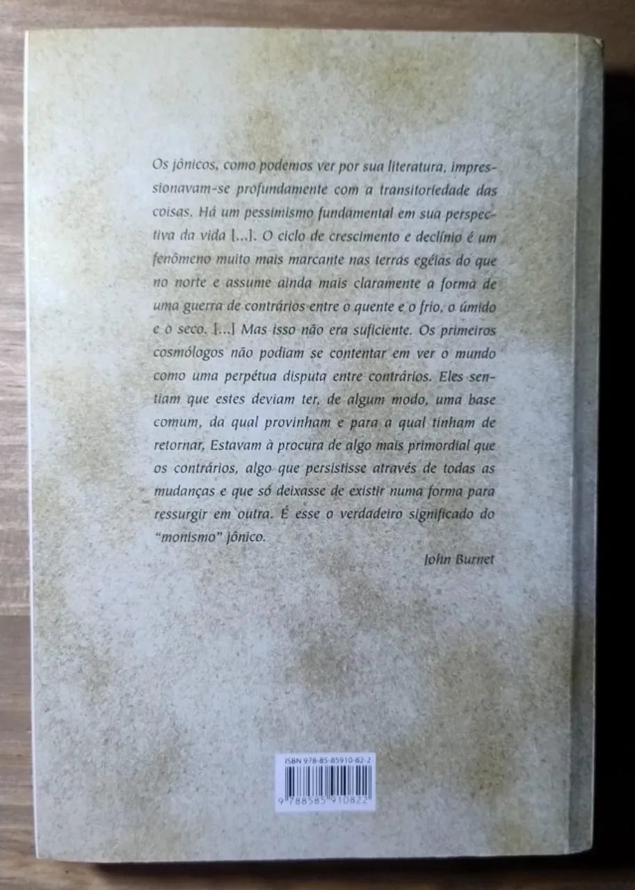 A Aurora da Filosofia Grega - John Burnet. NOVO!! - Foto 6