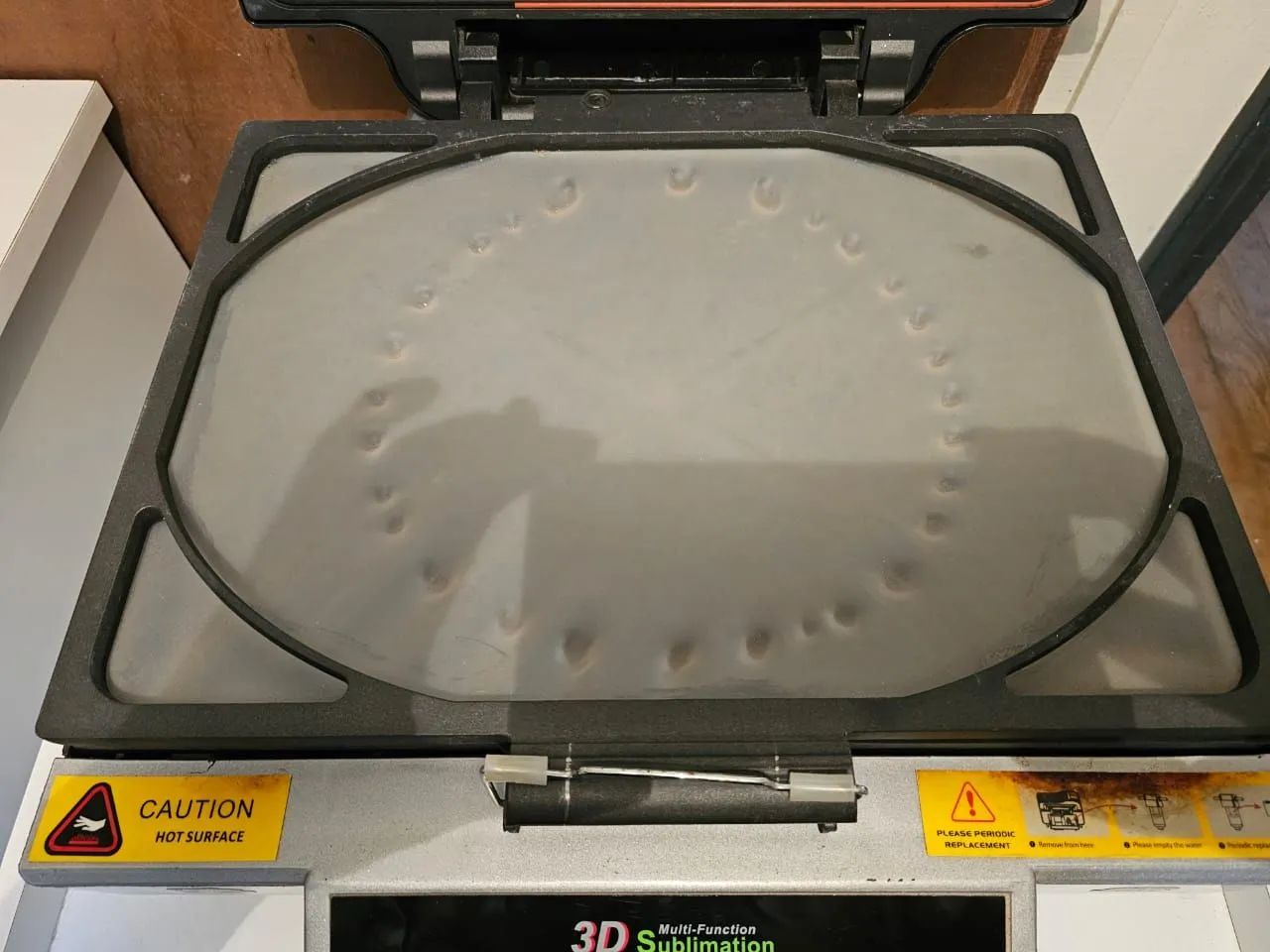 Máquina de prensa térmica, máquina de vácuo de sublimação 3D - Foto 4