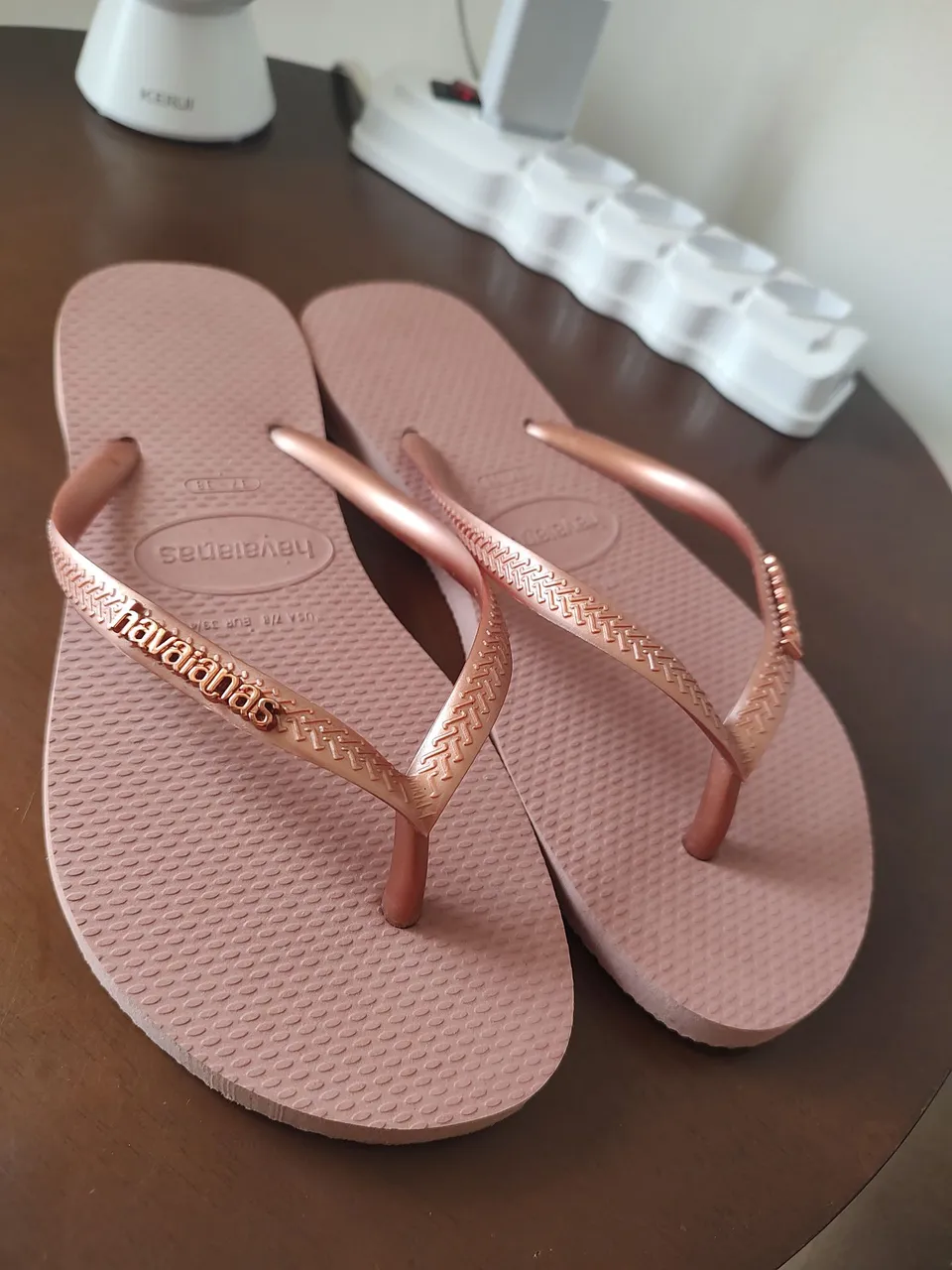 Havaianas Slim Rosa Metálico