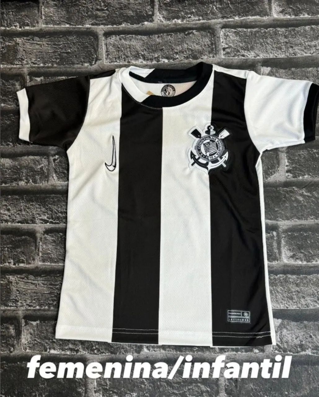Camiseta Infantil Corinthians 