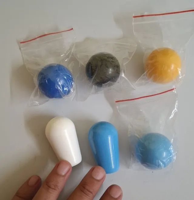 Acabamento para manche de controle arcade