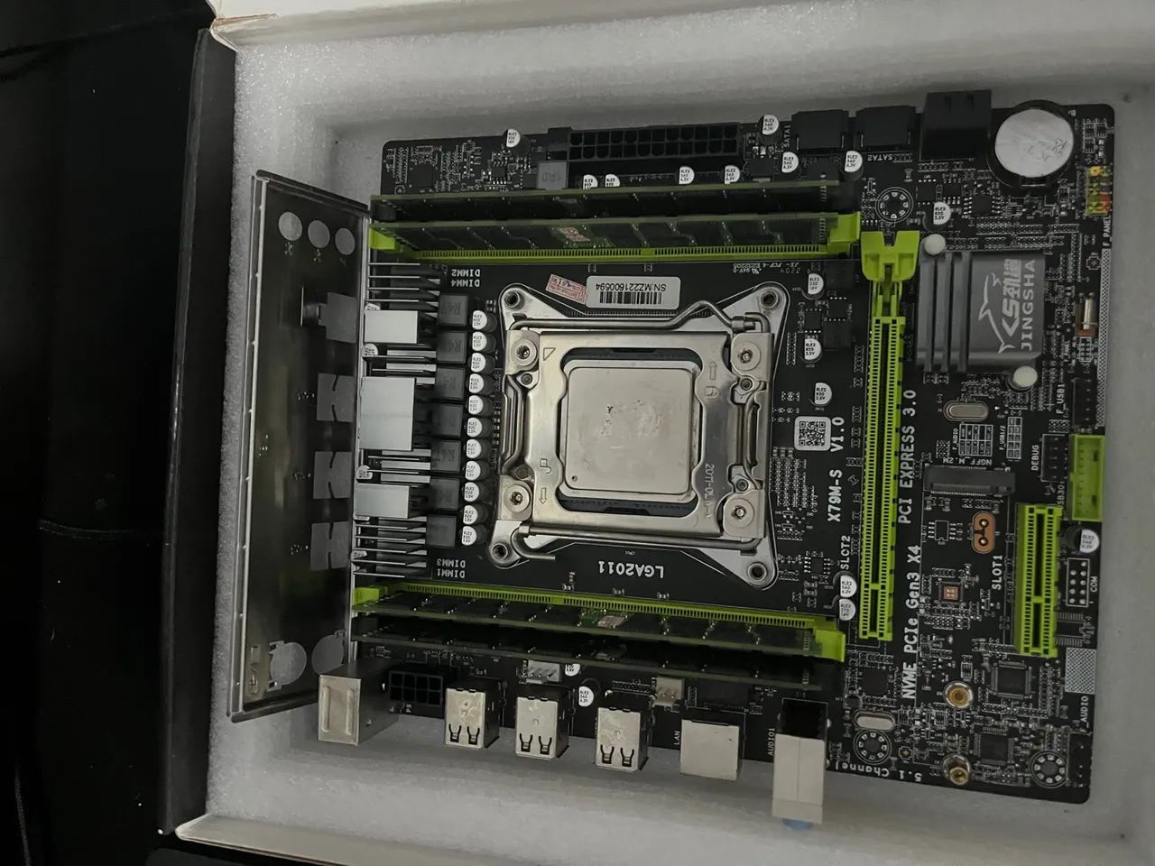 Placa Mãe X79M-S para Processador Intel Core i7