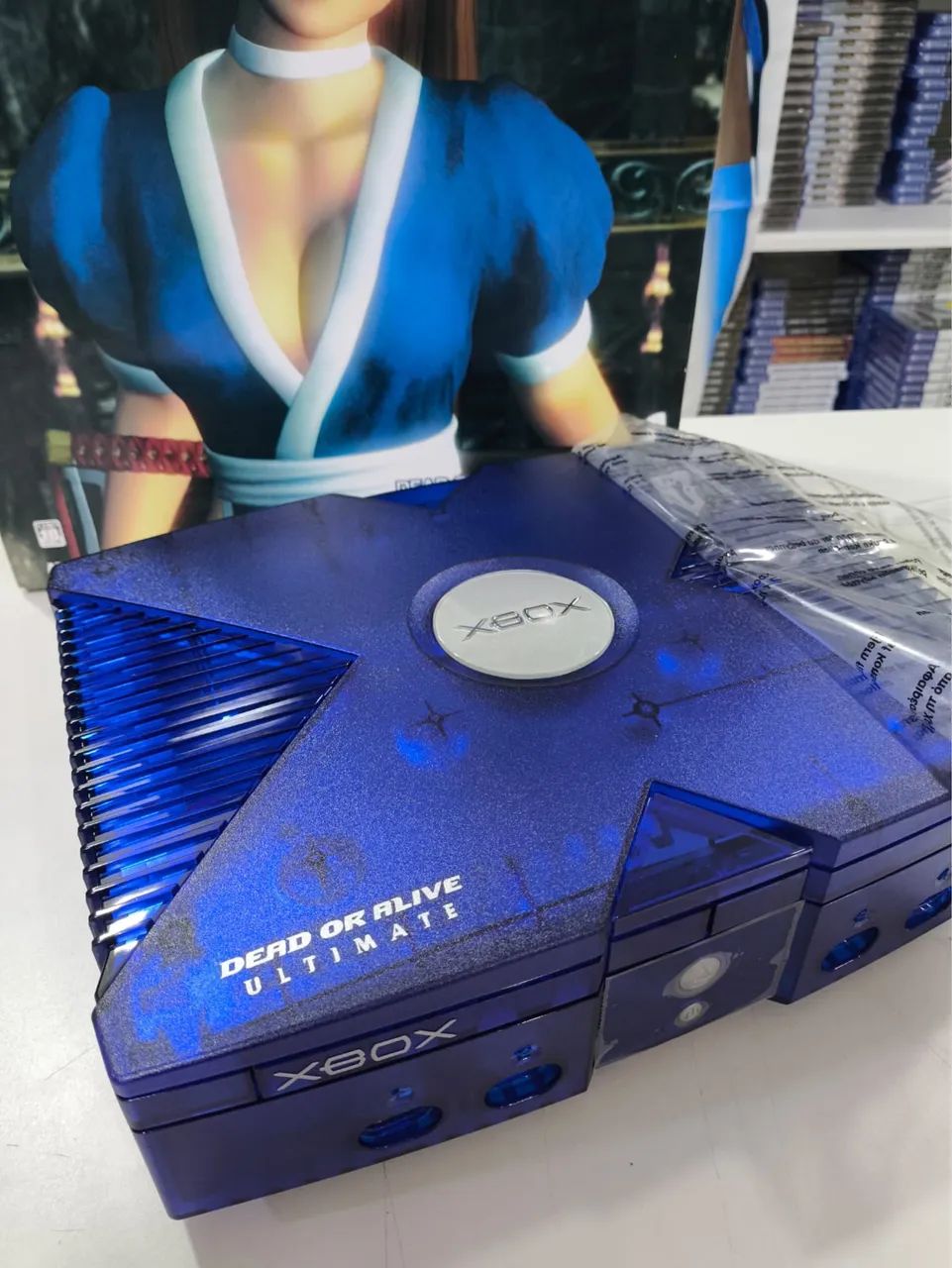Microsoft Xbox Dead Or Live Edição Limitada - Kasume Chan Edition Azul - Foto 5