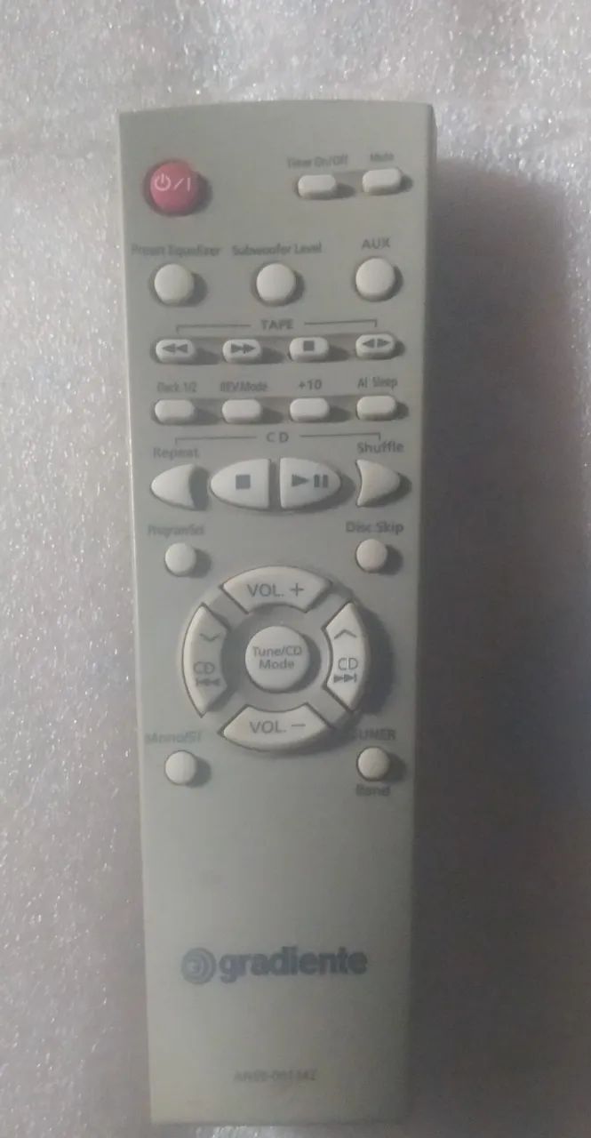 Controle Remoto Micro System Gradiente as-580 ah59-00134z - Original
