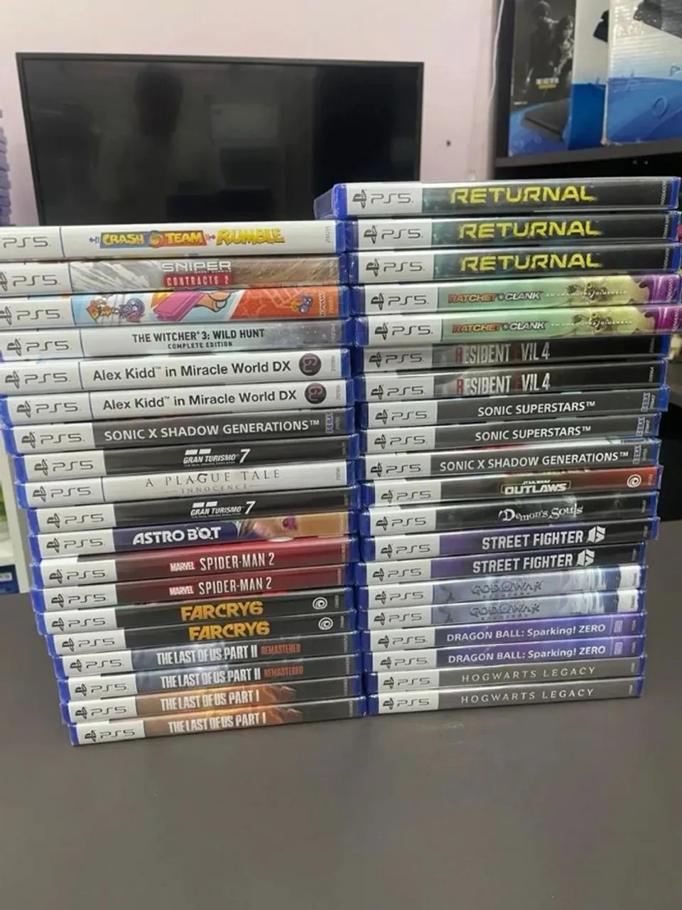Coleção de Jogos PS5 - Diversos Títulos