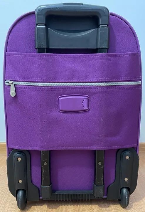 Mala Stradda Travel Line, Tamanho M, Lilás - Foto 3