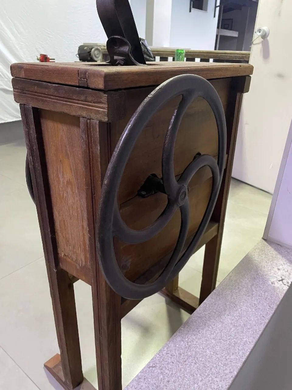 Máquina antiga de Debulhar  - Foto 4